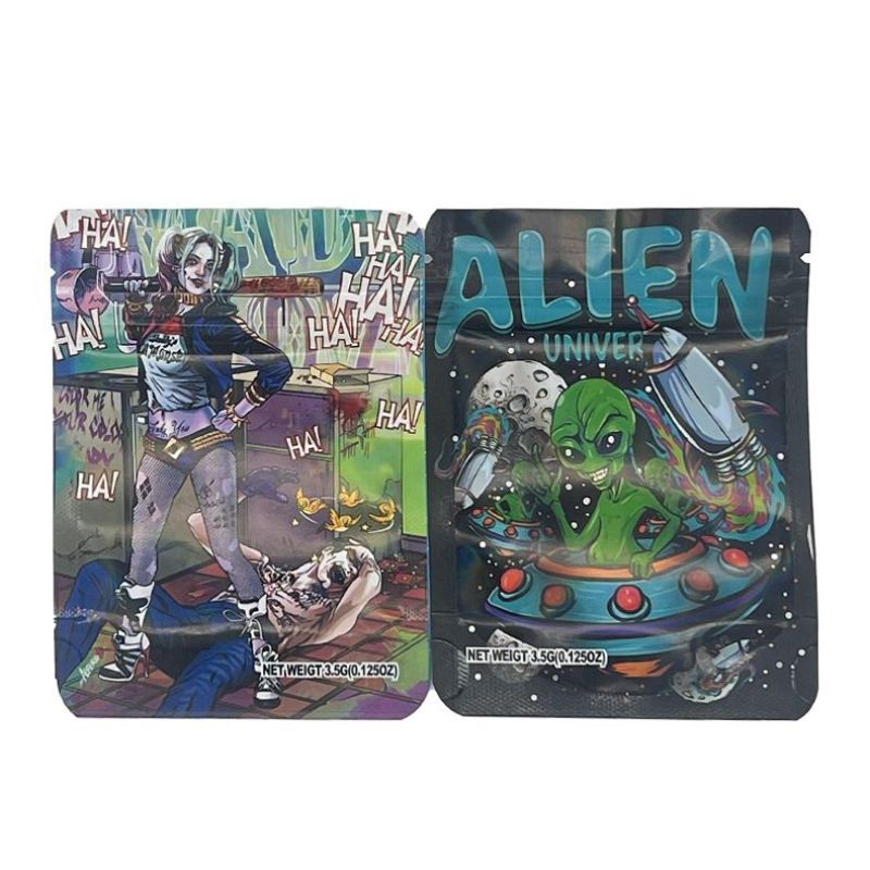 Reusable Cypress Hill 3.5G Cannabis Flower Mylar Bags